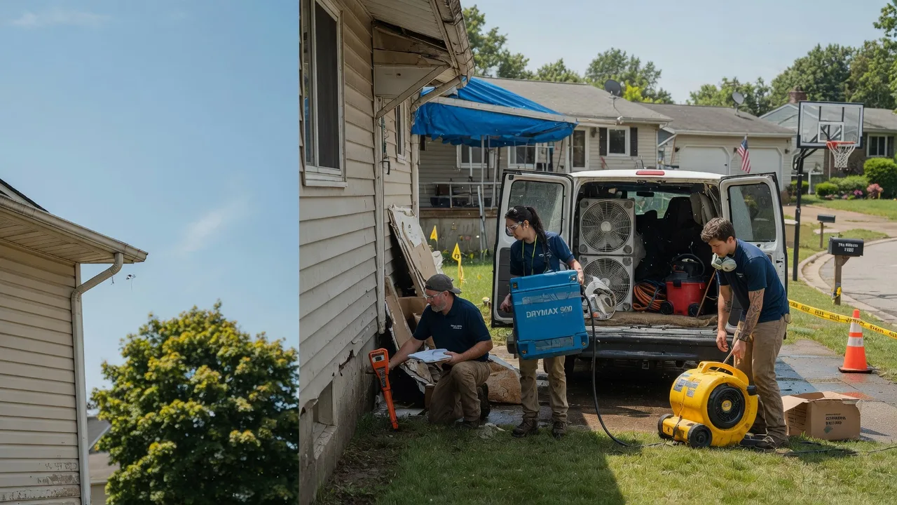Ceiling Leak Cleanup in Malden, IL near me