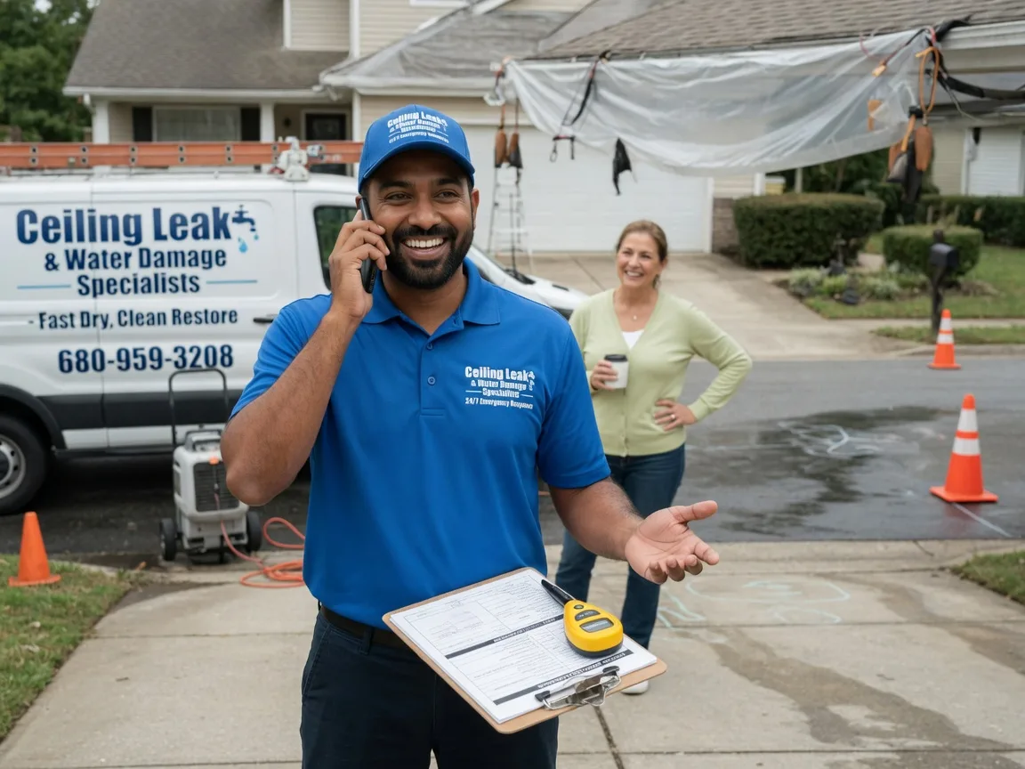 Ceiling Leak Cleanup Malden, IL FAQs